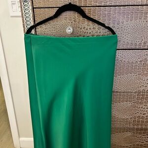 Rachel Zoe Vibrant Green Pencil Skirt